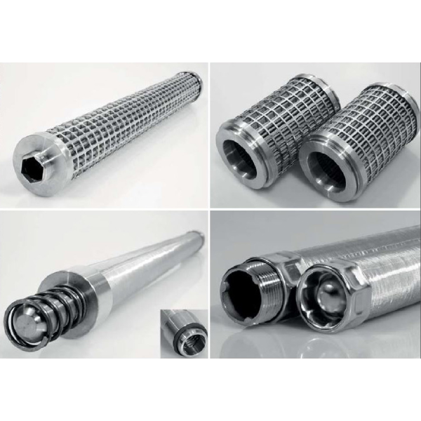 Kovové filtračné sviečky na filtráciu kvapalín